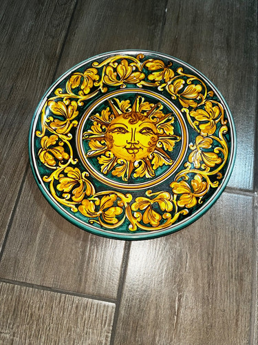 Piatto ceramica siciliana - ,