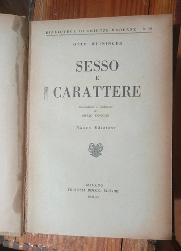 Sesso carattere otto - sesso,
