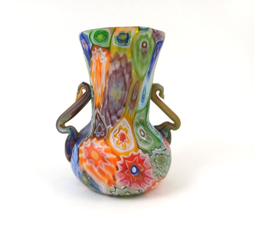 Vaso fratelli toso millefiori - fratelli,
