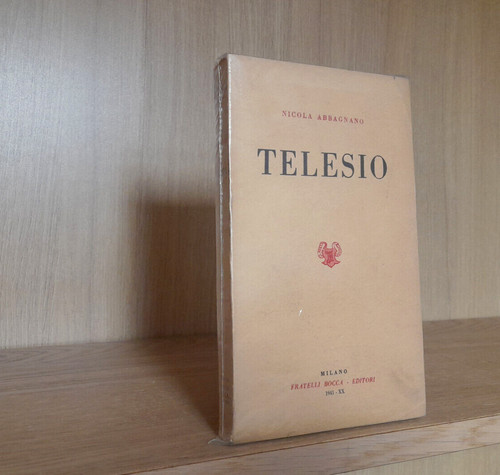 Nicola abbagnano telesio - nicola, _