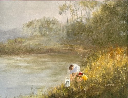 Dipinto olio originale - dipinto, ad