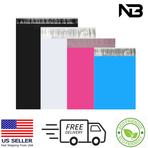 Poly mailers multicolore 6x9 - mailers,